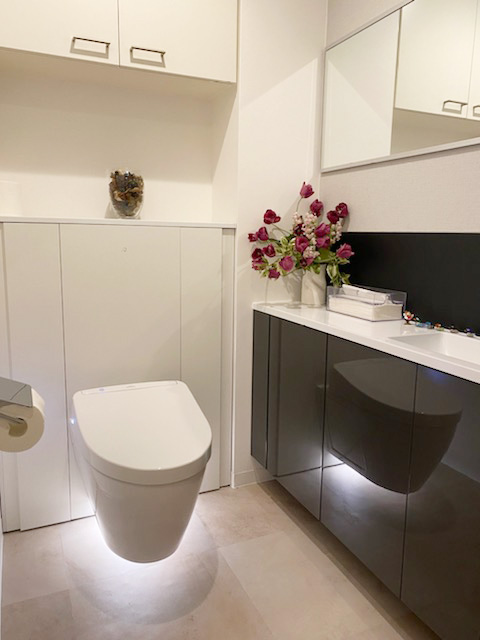 フロートデザインのトイレでスッキリキレイ フロートデザインのトイレでスッキリキレイ